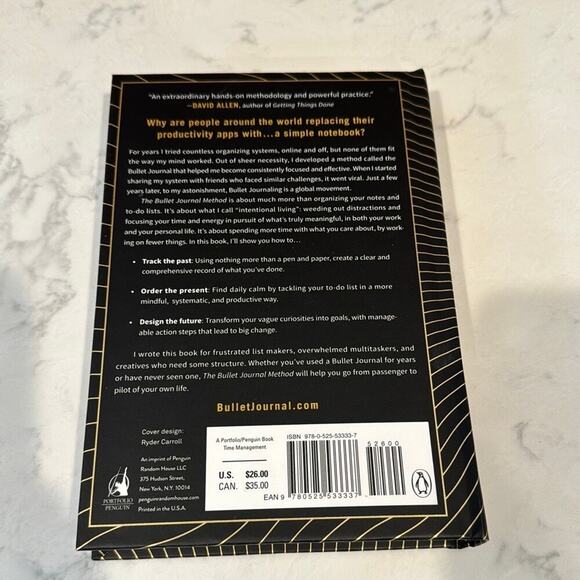 The Bullet Journal Method: Track the Past, Order the Present, Design the Future - Picture 2 of 2